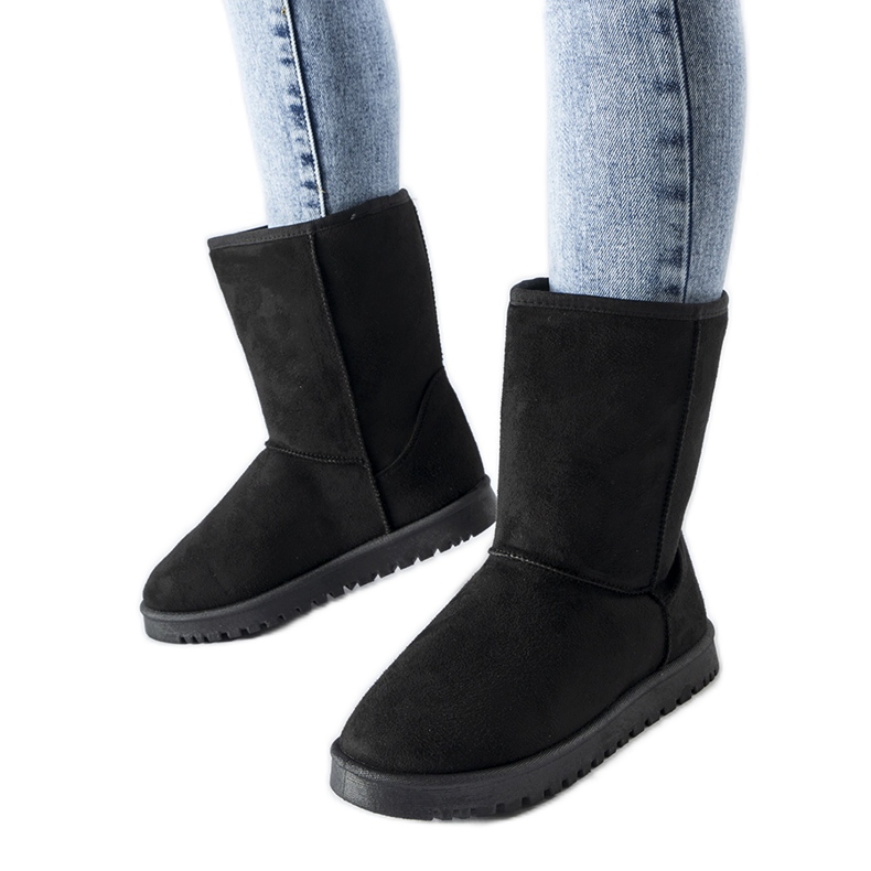 Botas de neve clássicas Ireneo com isolamento preto