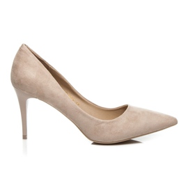 Comer Salto alto camurça castanho Comer Salto alto camurça castanho