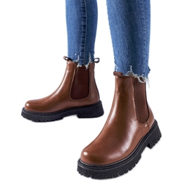 Botins clássicos Edgar com isolamento marrom