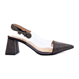 Bombas elegantes de bico fino D&amp;A MR91292-1 Preto