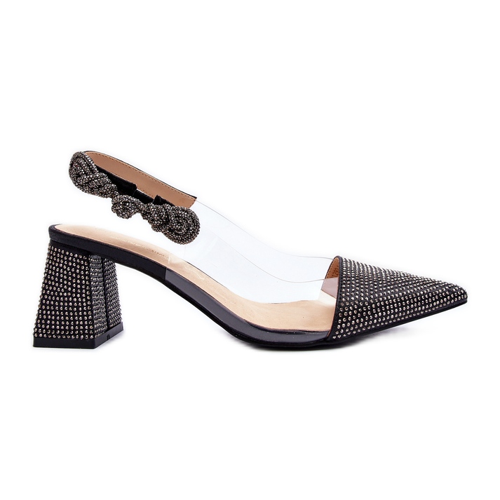 Bombas elegantes de bico fino D&amp;A MR91292-1 Preto