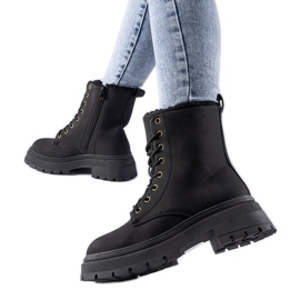 Botas Tadasuni com isolamento preto Botas Tadasuni com isolamento preto