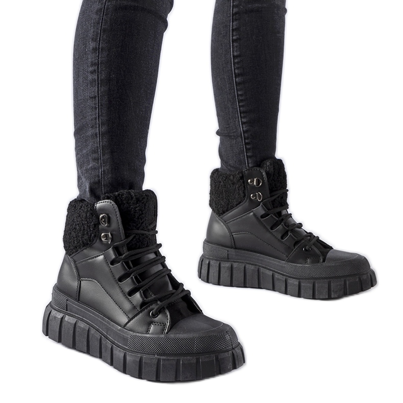 Tênis Adamsville com isolamento preto