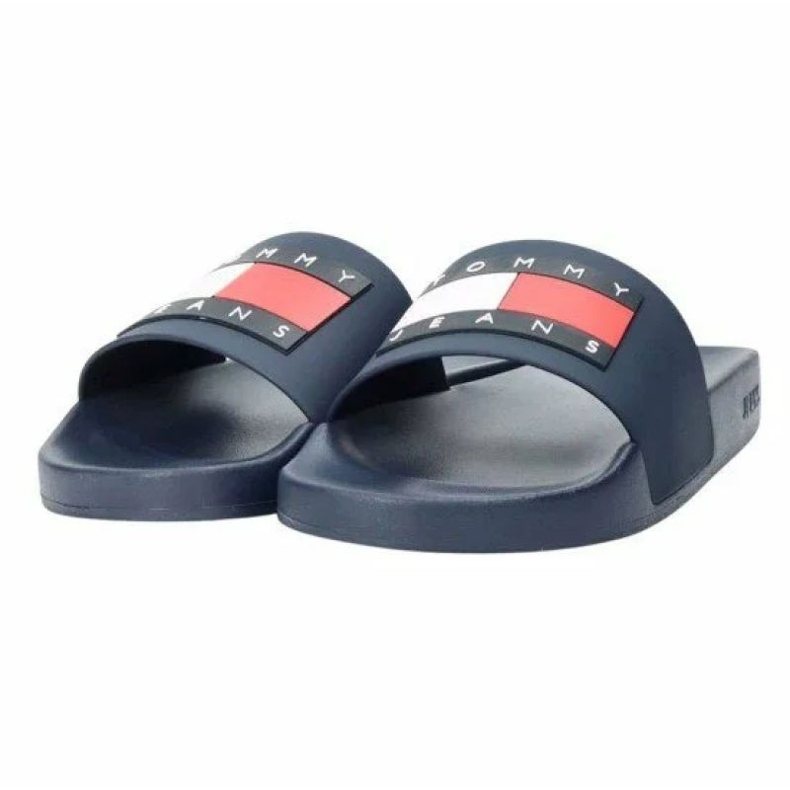 Chinelos Tommy Hilfiger Pool Slide Ess M EM0EM01191 C87 azul