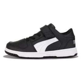 Tênis Puma Rebound Layup Lo Sl V Ps 370492 02 preto