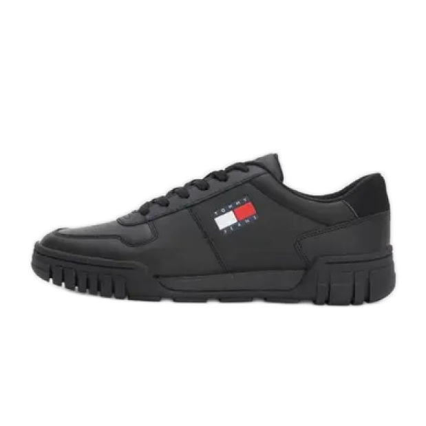 Sapatos Tommy Hilfiger Cupsole Ess M EM0EM01068 Bds preto