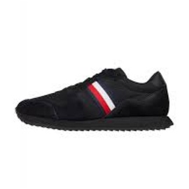 Sapatos Tommy Hilfiger Runner Evo Mix M FM0FM04699 Bds preto