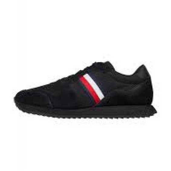 Sapatos Tommy Hilfiger Runner Evo Mix M FM0FM04699 Bds preto