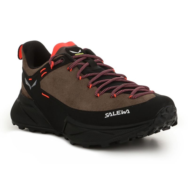 Sapatos de couro Salewa Dropline 61394-7953 castanho