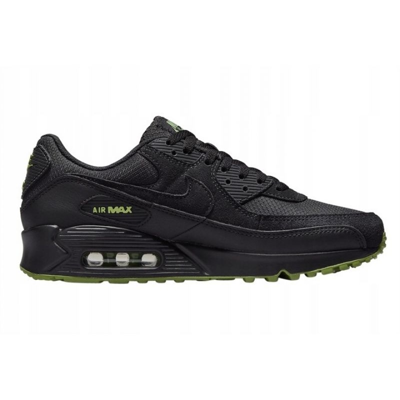 90 Feminino Air Max 90 Preto Couro Tênis Nike Air Max 90 M DQ4071