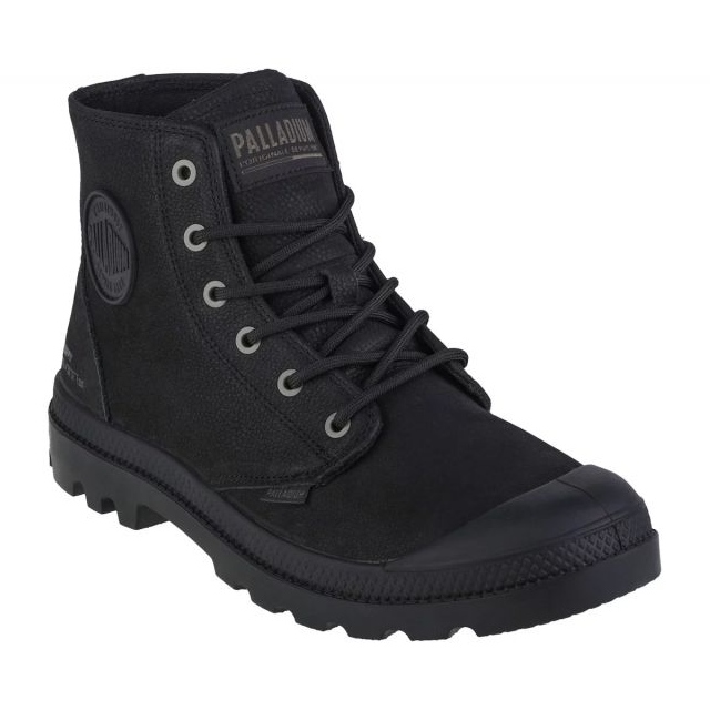 Sapatos Palladium Pampa Hi Supply Lth W 77963-001-M preto