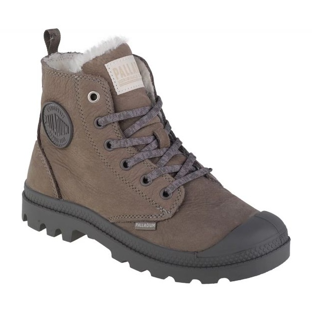 Sapatos Palladium Pampa Hi Zip Wl 95982-055-M cinza
