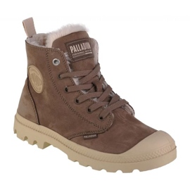 Sapatos Palladium Pampa Hi Zip Wl 95982-212-M marrom