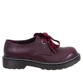 Botas Bovver Mocassins Sherone Wine Red vermelho