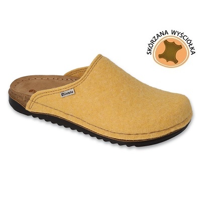 Sapatos femininos Inblu 155D131 amarelo