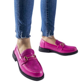 Mocassins rosa com fivela Gennaro Mocassins rosa com fivela Gennaro