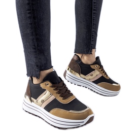 Tênis plataforma Provinciale marrom