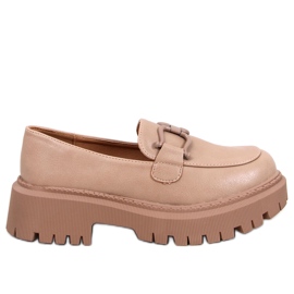 Mocassins plataforma Elken Khaki bege Mocassins plataforma Elken Khaki bege