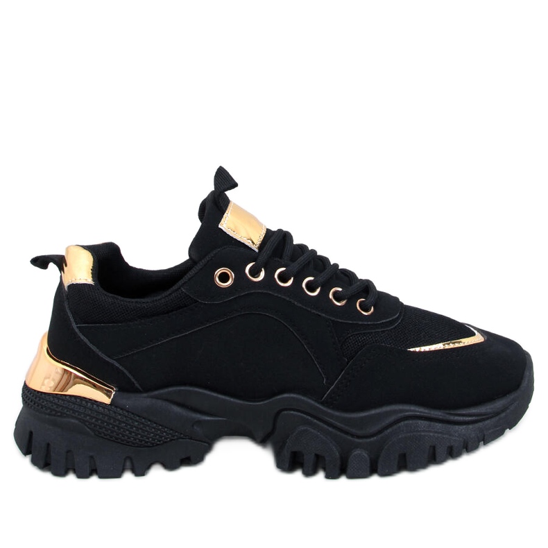 Calçados esportivos femininos Fleis Black preto