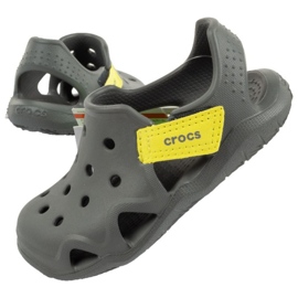 Sandálias Crocs Swiftwater Jr 204021-08I verde Sandálias Crocs Swiftwater Jr 204021-08I verde