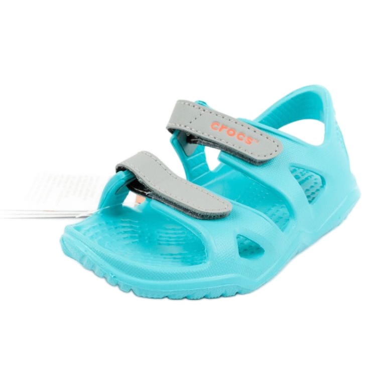 Sandálias Crocs Swiftwater Jr 204988-40M azul