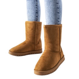 Botas de neve clássicas Ireneo com isolamento marrom