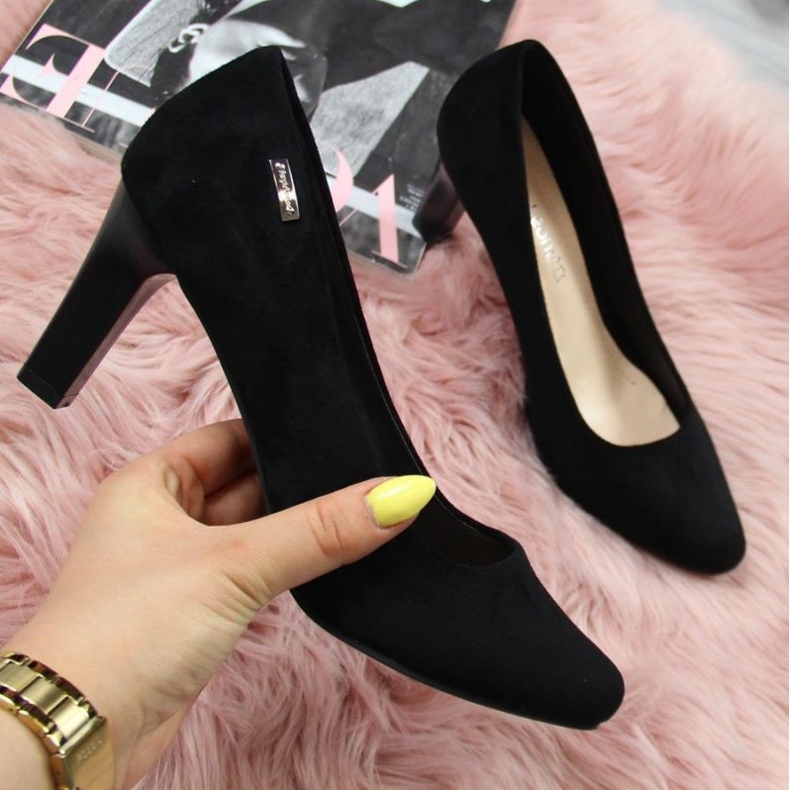 Sergio Leone W SK39T sapatos de camurça preta preto