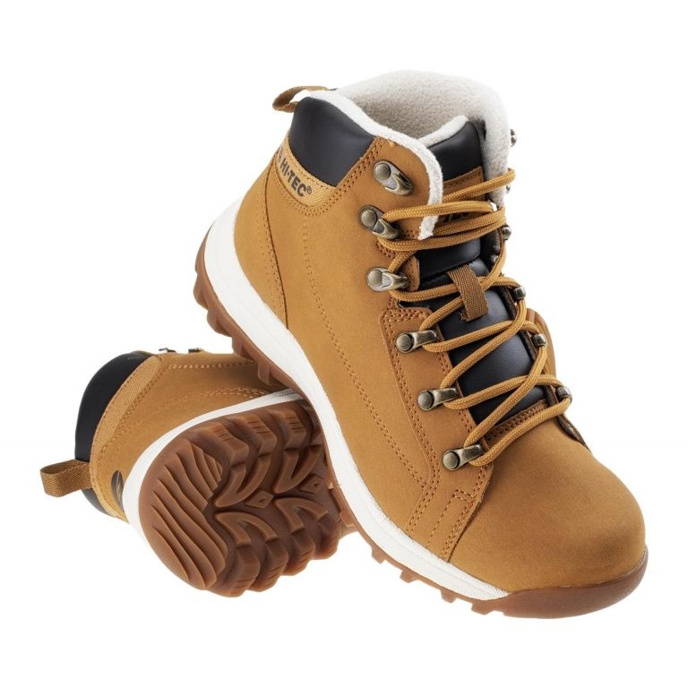 Sapatos Hi-Tec Haites Mid Teen Jr 92800330674 castanho