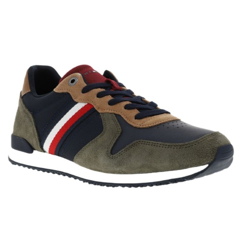 Sapatos Tommy Hilfiger Iconic Runner Mix M FM0FM04282 multicolorido Sapatos Tommy Hilfiger Iconic Runner Mix M FM0FM04282 multicolorido