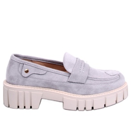 Mocassim plataforma Chandra L.GREY cinza