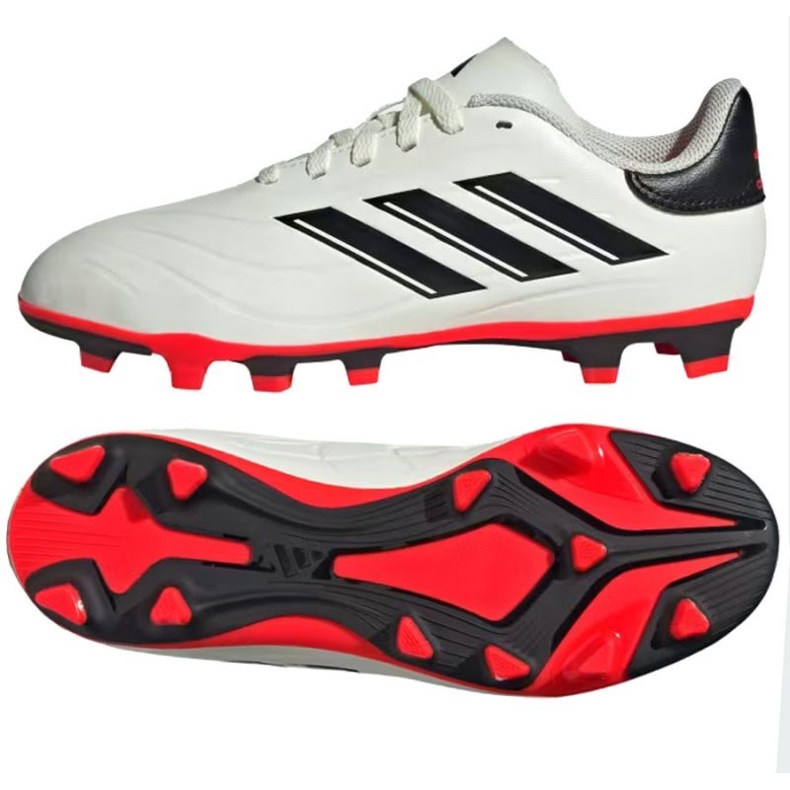 Chuteiras adidas Copa Pure.2 Club FxG Jr IG1103 branco