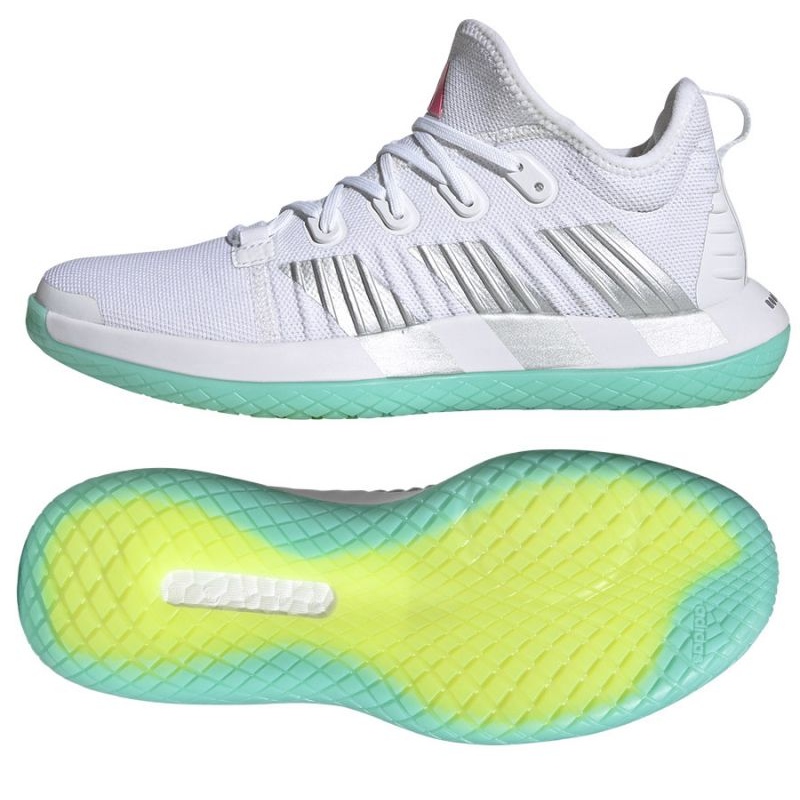 Adidas Stabil Next Gen W IG3402 t nis de handebol branco KeeShoes