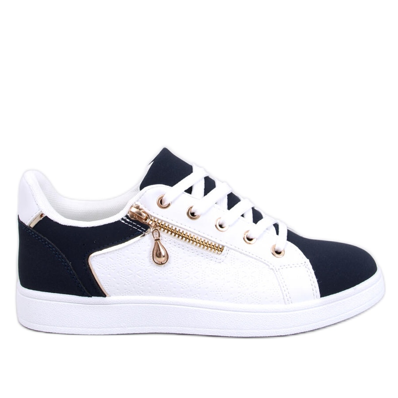 Tênis feminino Barges Whitenavy branco