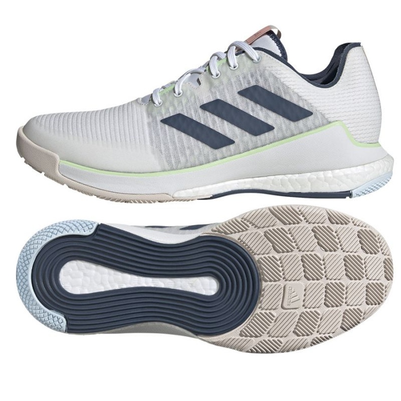 Tênis de voleibol Adidas Crazyflight M IG6394 branco