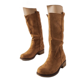 Botas rasteiras marrons Aosta marrom