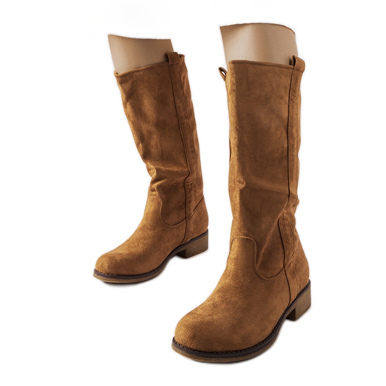 Botas rasteiras marrons Aosta castanho