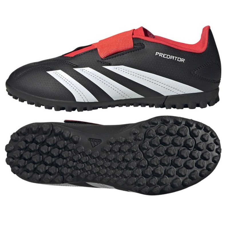 Tênis Adidas Predator Club Vel Tf Jr IG5430 preto