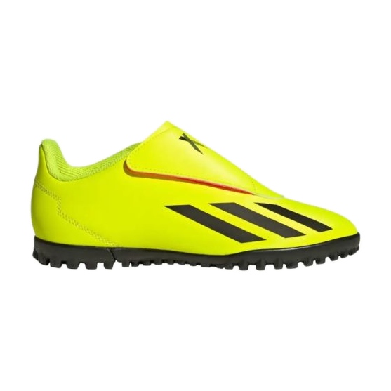 Adidas X Crazyfast Club Vel Tf Jr IF0713 sapatos amarelo