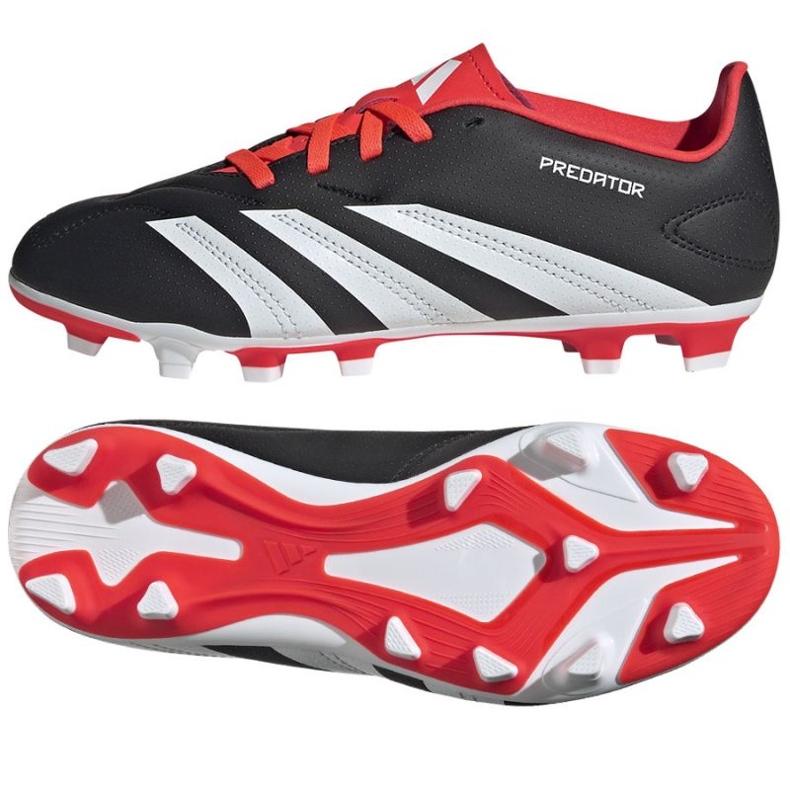 Tênis Adidas Predator Club L FxG Jr IG5429 preto