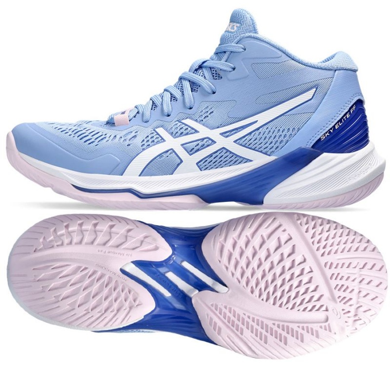 Tênis de voleibol Asics Sky Elite Ff Mt 2 W 1052A054-403 azul