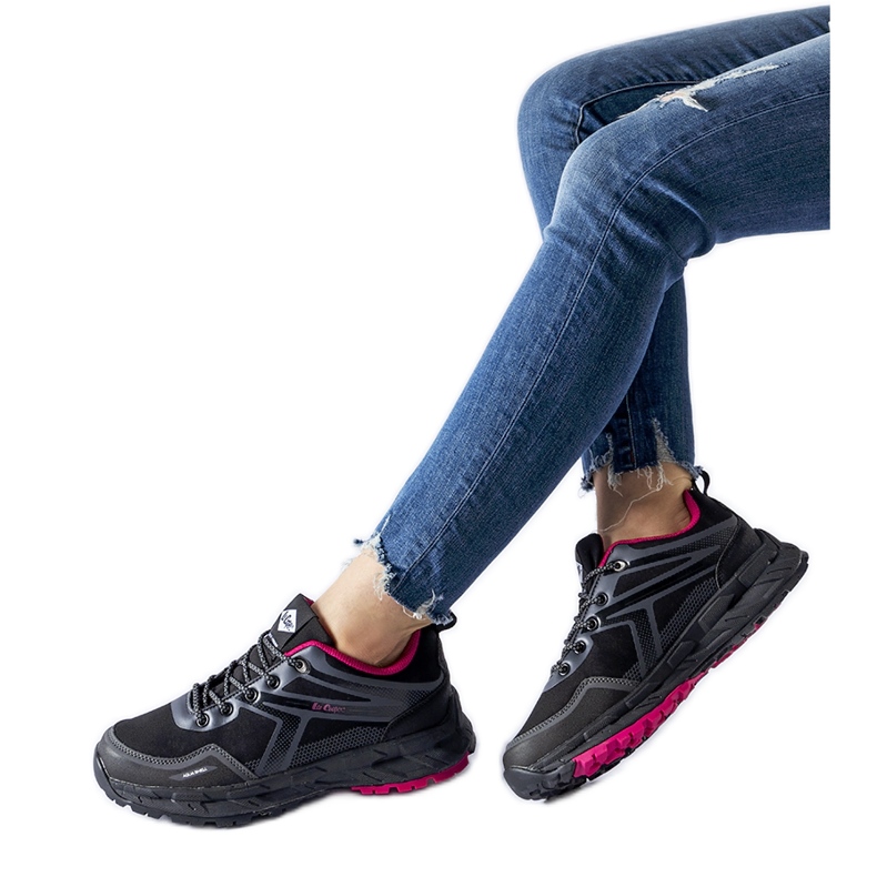 Tênis Lee Cooper preto LCJ-22-01-1370L preto