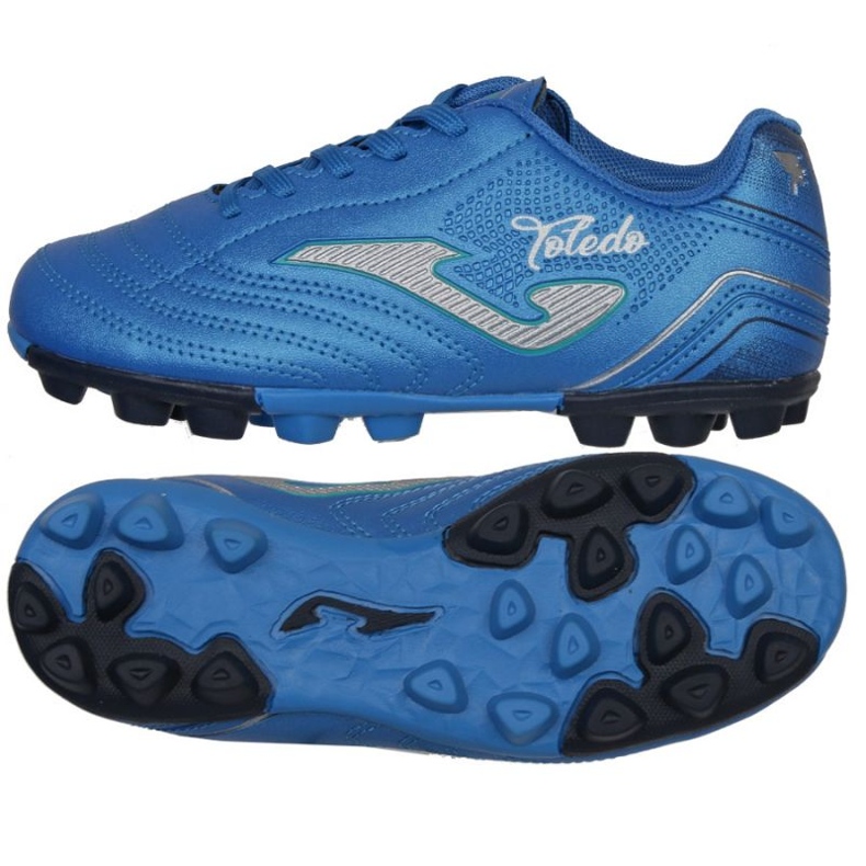 Chuteiras Joma Toledo 2404 Hg Jr TOJS2404HG azul Chuteiras Joma Toledo 2404 Hg Jr TOJS2404HG azul