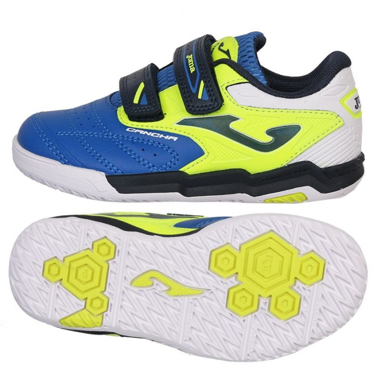 Chuteiras Joma Cancha 2404 Jr CAJS2404INV azul