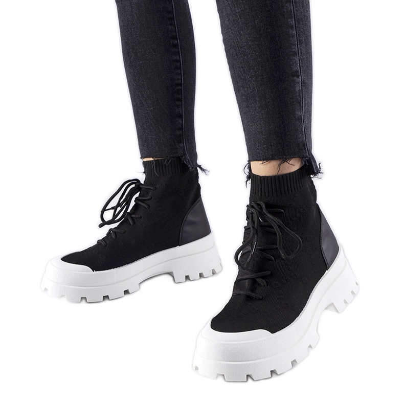 Tênis cano alto Éric preto