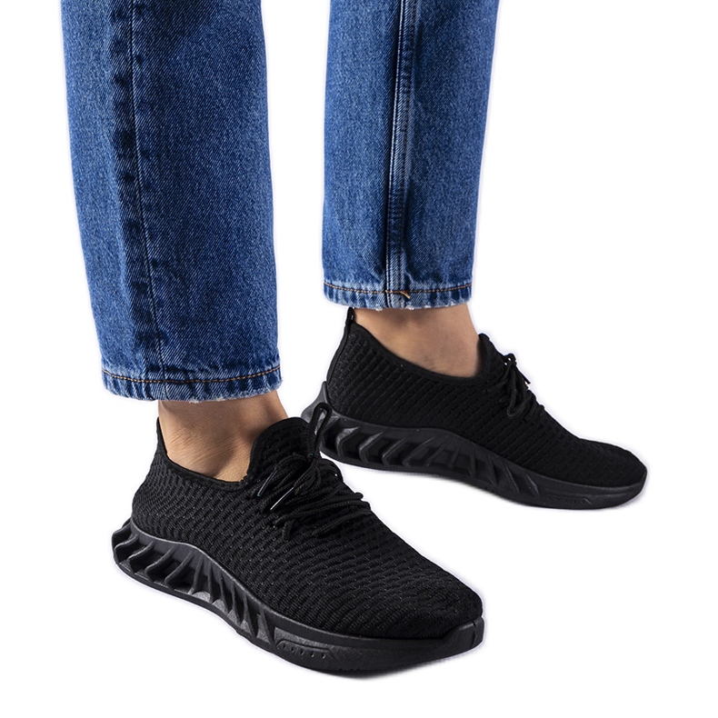 Tênis de tecido preto Derek