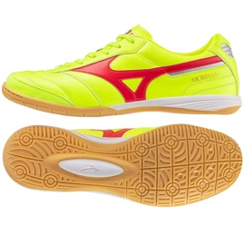 Sapatos Mizuno Morelia Sala Elite In M Q1GA240145 amarelo Sapatos Mizuno Morelia Sala Elite In M Q1GA240145 amarelo