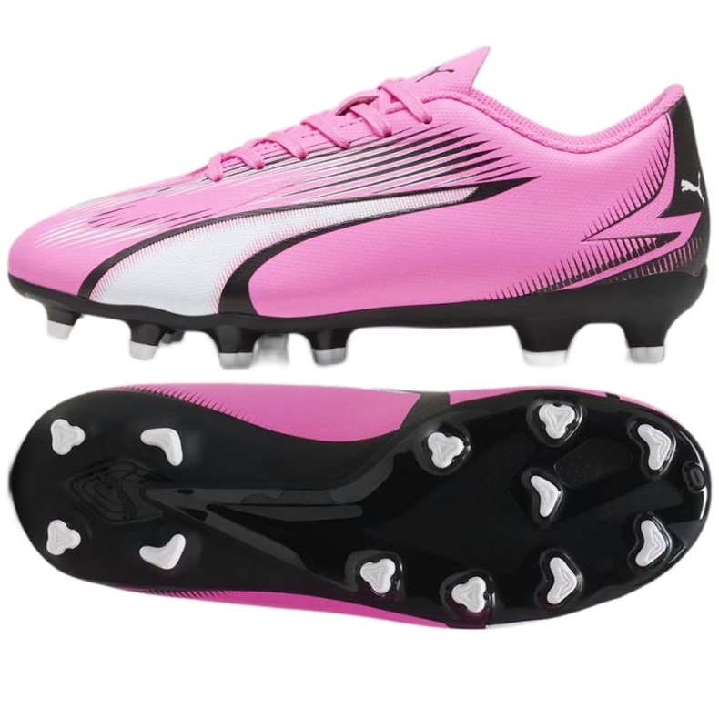 Puma Ultra Play FG/AG Jr sapatos 107775 01 rosa Puma Ultra Play FG/AG Jr sapatos 107775 01 rosa