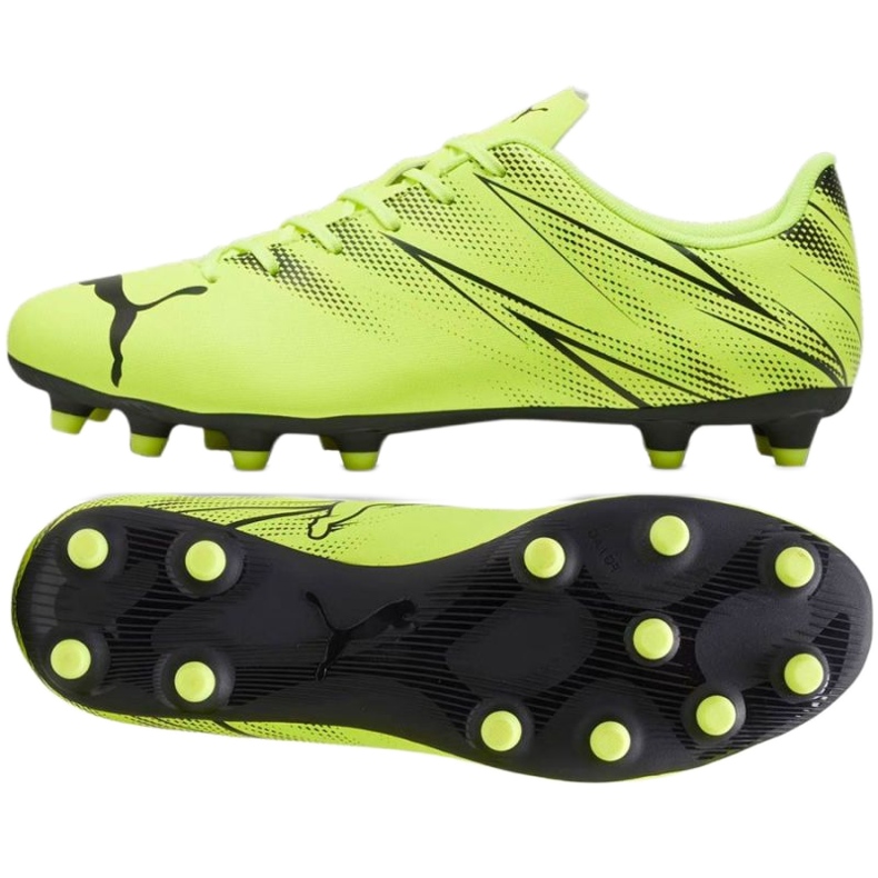 Puma Attacanto FG/AG M 107477 07 sapatos verde