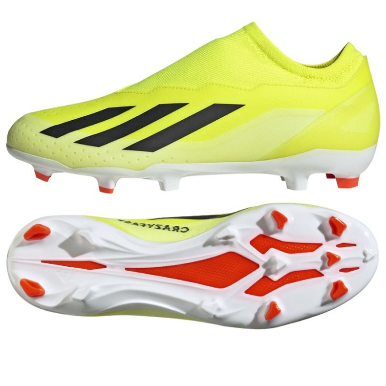 Tênis Adidas X Crazyfast League Ll Fg M IG0622 amarelo