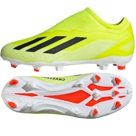 Adidas X Crazyfast League Ll Fg Jr IF0689 sapatos amarelo